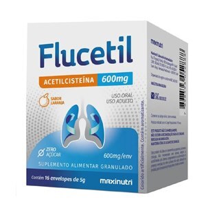 ACETILCISTEÍNA - FLUCETIL 600MG 16 ENVELOPES