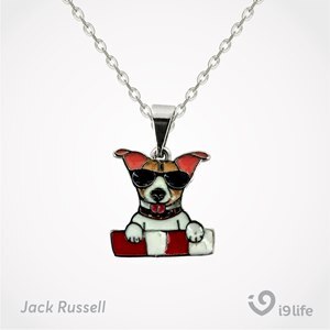 COLAR PINGENTE JACK RUSSELL I9LIFE