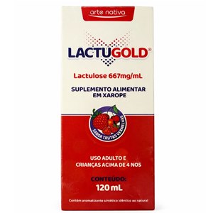 Lactulose - Lactugold Frutas Vermelhas 120Ml