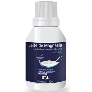 LEITE DE MAGNÉSIA IFAL 120ML