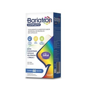 BARIATRON  + ÔMEGA 3 1000MG 60 CÁPSULAS