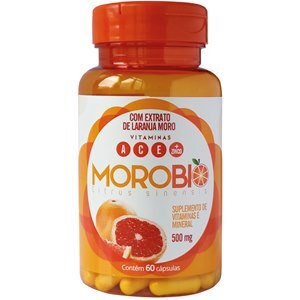 LARANJA MORO - MOROBIO 500MG 60 CÁPSULAS