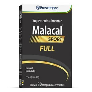 Cálcio Citrato Malato + Vitamina D3 + Cafeína - Malacal Sport 30 Comprimidos