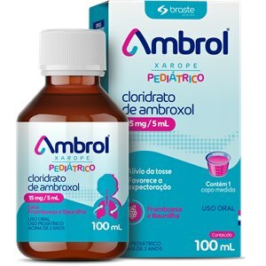 Ambroxol - Ambrol Xarope Pediátrico 100Ml