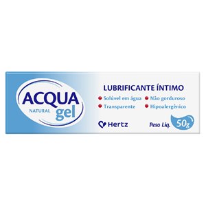 Lubrificante Íntimo Acqua Gel Natural 50g