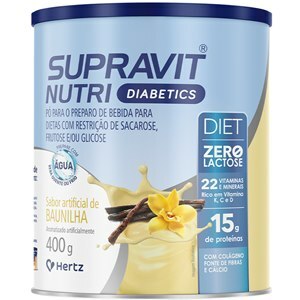 Suplemento Alimentar Suprasenior Diabetics Care Baunilha 400g