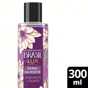 SABONETE LÍQUIDO LUX BOTANICALS  DAMA-DA-NOITE ESSÊNCIAS DO BRASIL 300ML