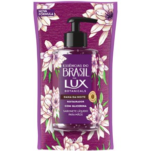 Refil Sabonete Líquido para as Mãos Lux Botanicals Dama-da-noite 240ml