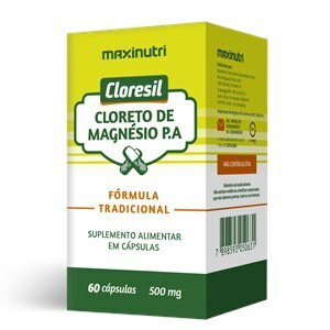 CLORETO DE MAGNÉSIO P.A CLORESIL 60 CÁPSULAS