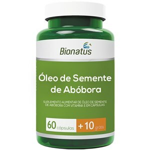 ÓLEO SEMENTE DE ABÓBORA BIONATUS 70 CÁPSULAS