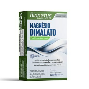 MAGNÉSIO DIMALATO BIONATUS 60 CÁPSULAS