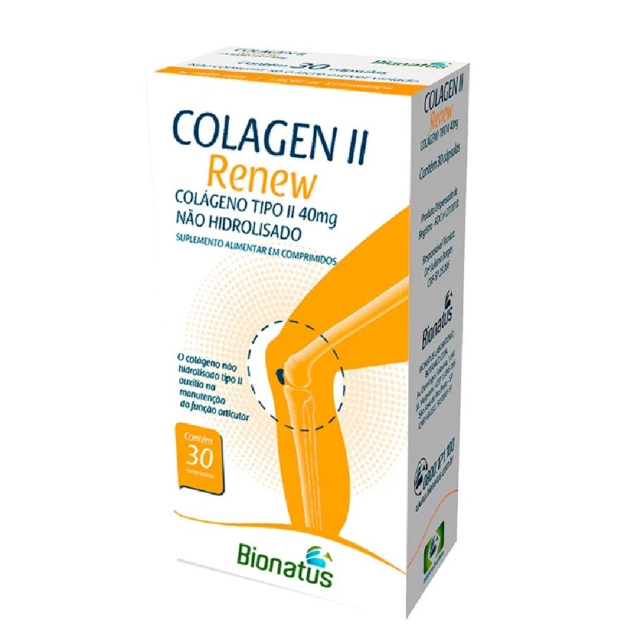 COLÁGENO TIPO II - CARTIGEN II 30 COMPRIMIDOS - Ultrafarma