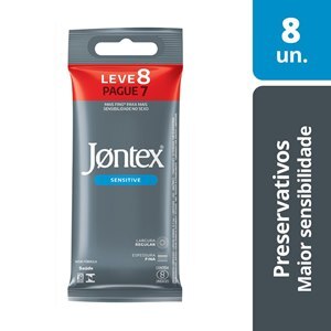 PRESERVATIVO JONTEX SENSITIVE LEVE 8 PAGUE 7