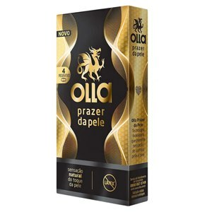 Preservativo Olla Prazer Da Pele 4 Unidades