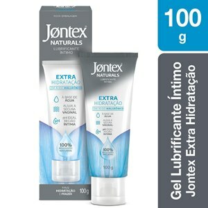Gel Lubrificante Íntimo Jontex Naturals Extra Hidratação 100g
