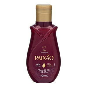 ÓLEO CORPORAL PAIXÃO FRAMBOESA NEGRA COM AÇÃO DESODORANTE 100ML