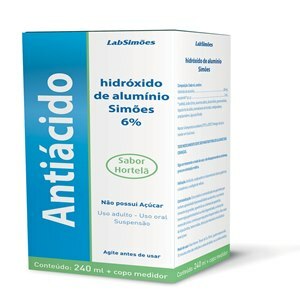 HIDRÓXIDO DE ALUMÍNIO ANTIÁCIDO 6% 240ML