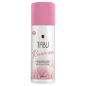 Desodorante Antiperspirante Spray Tabu Romance 90ml