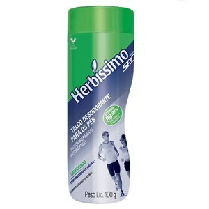 Talco Antisséptico Para Os Pés Tênis Sec Canforado 100g