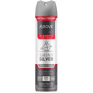Desodorante Aerossol Above Elements Shine Silver Men 150Ml 
