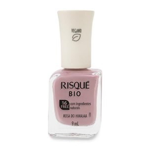 Esmalte Cremoso Risqué Bio 9Ml - Rosa Do Himalaia