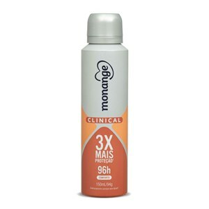 DESODORANTE AEROSSOL MONANGE CLINICAL CONFORTO 150ML