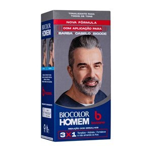 TINTURA BIOCOLOR HOMEM TONALIZANTE REDUÇÃO DE GRISALHOS