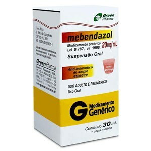 Mebendazol 20 Mg/Ml Sus Or Ct Fr Vd Amb X 30 Ml + Cp Med **