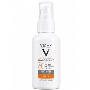 Protetor Solar Facial Vichy Capital Soleil Uv-Age Daily Fps60 Cor 2.0 40g