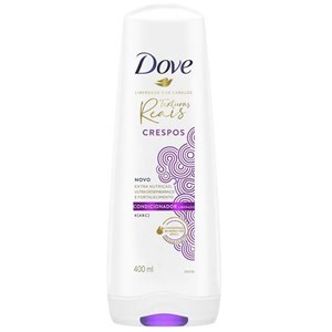 CONDICIONADOR DOVE TEXTURAS REAIS CRESPOS COM ÓLEO DE JOJOBA 400ML
