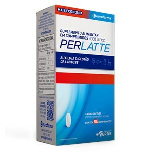 LACTASE - PERLATTE 9.000 FCC 60 COMPRIMIDOS