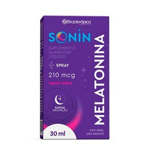 MELATONINA SONIN 210MCG SOLUÇÃO SPRAY 30ML