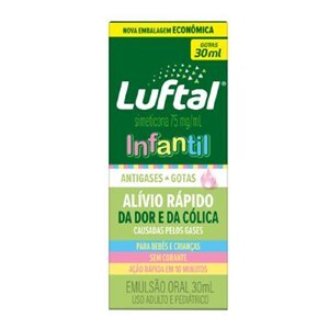 Luftal Infantil 75mg/Ml Sem Corante Gotas 30ml