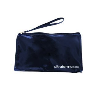 NECESSAIRE AZUL VERNIZ COM ALÇA ULTRAFARMA 