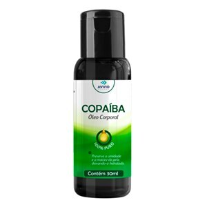 ÓLEO DE COPAÍBA CORPORAL 100% AVVIO 30ML