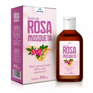 ÓLEO DE ROSA MOSQUETA + VITAMINA E AVVIO 50ML