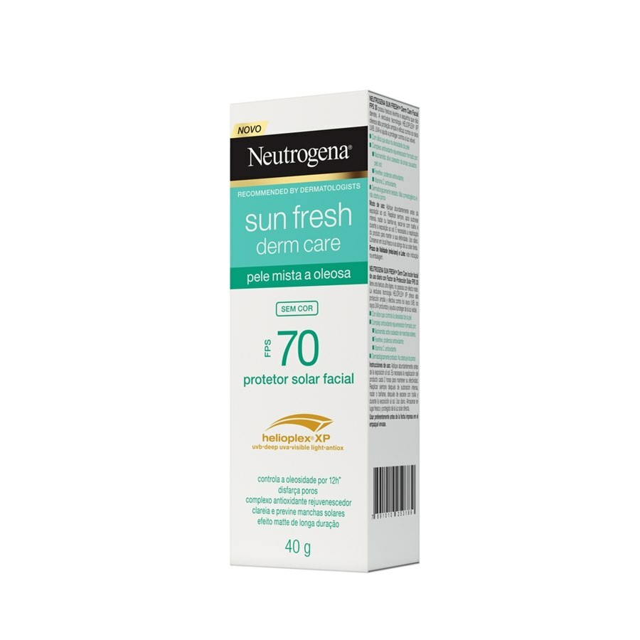 Comprar Protetor Solar Facial Sun Fresh Derm Care Pele