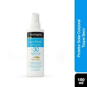 Protetor Solar Neutrogena Sun Fresh Light Spray Fps30 180Ml