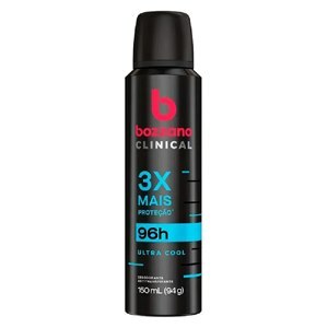 DESODORANTE AEROSSOL BOZZANO CLINICAL ULTRA COOL 150ML