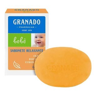 SABONETE DE GLICERINA GRANADO CAMOMILA BEBÊ 90G