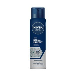 DESODORANTE ANTITRANSPIRANTE AEROSSOL NIVEA MASCULINO DERMA PROTECT CLINICAL 150ML