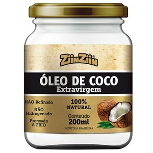 ÓLEO DE COCO EXTRA VIRGEM 200ML ZIIN ZIIN