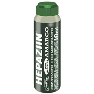 Hepaziin Sabor Amargo Zero Açúcar 10Ml Ziin Ziin
