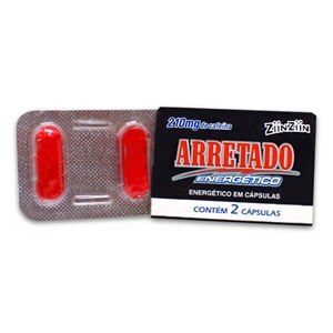 Energético Arretado Cafeína 2 Cápsulas Ziin Ziin 