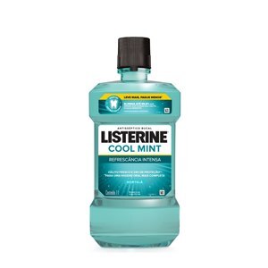 ANTISSÉPTICO BUCAL LISTERINE COOL MINT REFRESCÂNCIA INTENSA 1 LITRO