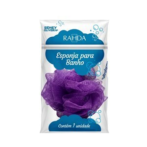 Esponja para Banho em Nylon Pequena Sidney Oliveira