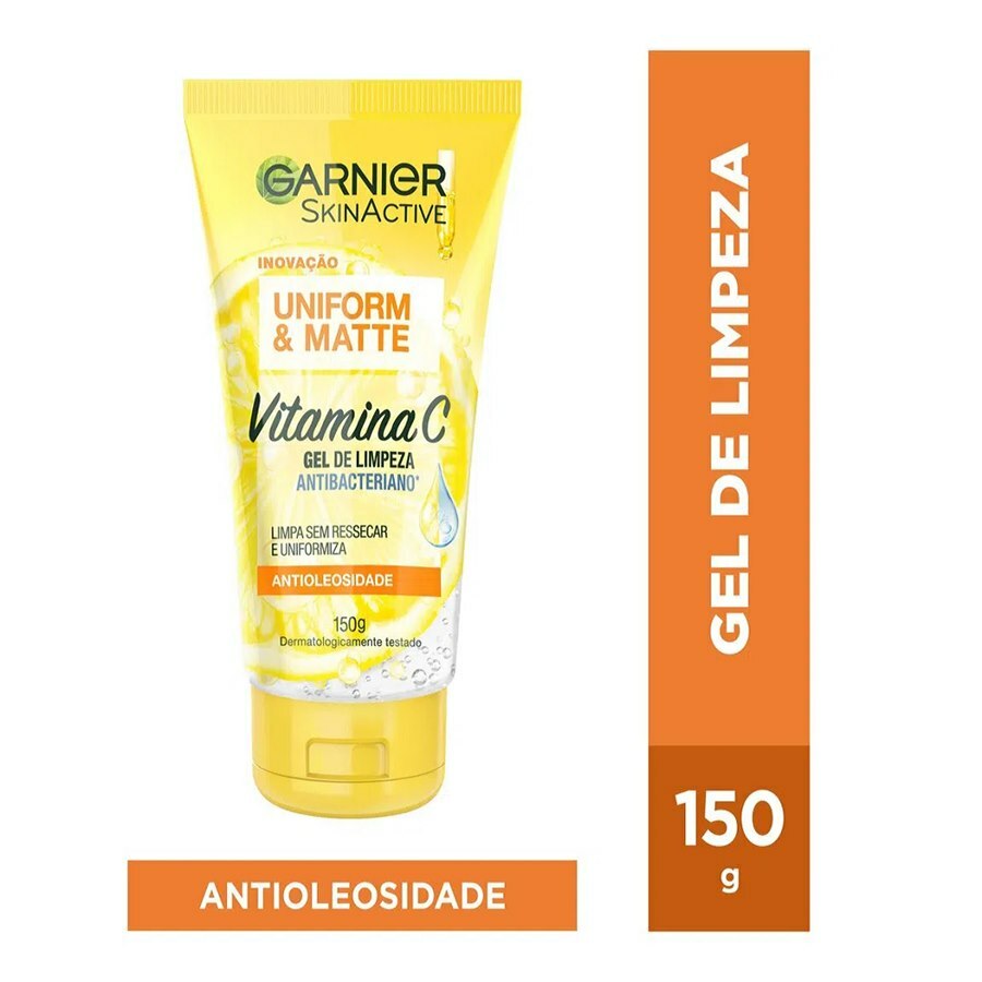 Sabonete Líquido Facial Garnier SkinActive Uniform&Matte Vitamina C