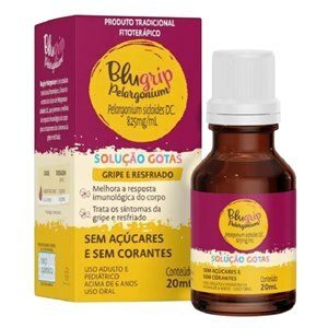 Blugrip Pelargonium Solução Gotas 20Ml