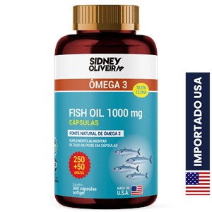 Ômega 3 1000 Mg Made In Usa Leve 300 E Pague 250 Ganhe 50 Cápsulas Grátis Sidney Oliveira 