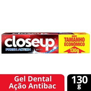 GEL DENTAL CLOSEUP RED HOT 130G 